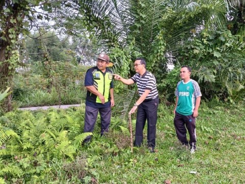 MAN 1 Deli  Serdang Lakukan Survei Lokasi Gerakan Penanaman  