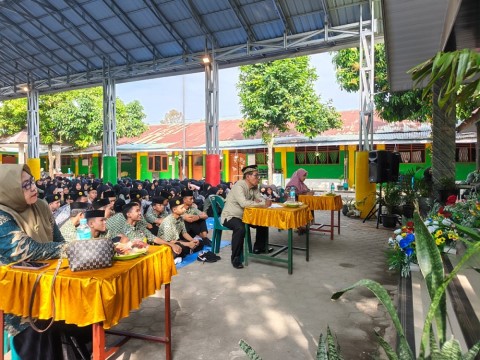 Semarak Maulid Nabi 1448 H, Murid MAN 1 Deli Serdang Tampilk