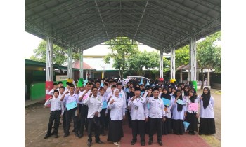 Katim Kesiswaan Kanwil Kemenag Sumut Monitoring MATAMUDA di MAN 1 Deli Serdang, Ingatkan Murid Baru Jauhi Bullying dan Bijak Bermedia Sosial