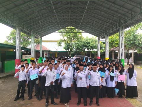 Katim Kesiswaan Kanwil Kemenag Sumut Monitoring MATAMUDA di