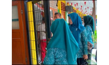 MAN 1 Deli Serdang Terima Kunjungan Tim Penilai Lomba Kebersihan Sekolah dan Dusun Tingkat Desa Medan Senembah