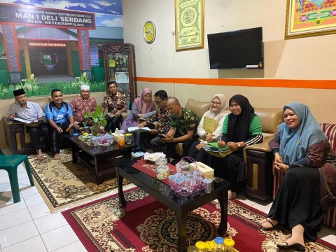 Panitia PMBM MAN 1 Deli Serdang Gelar Rapat Penentuan Kelulu 