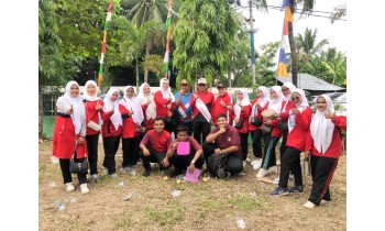 Guru dan Tenaga Kependidikan MAN 1 Deli Serdang Meriahkan Senam Sehat