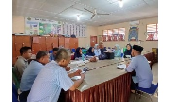 Perkuat Kebersamaan dan Bangkitkan Semangat Siswa, MAN 1 Deli Serdang Gelar Rapat Persiapan Camping Gabungan