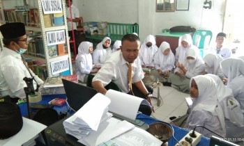 Sosialisasi Perpustakaan Digital Kepada Peserta Didik MAN 1 Deli Serdang